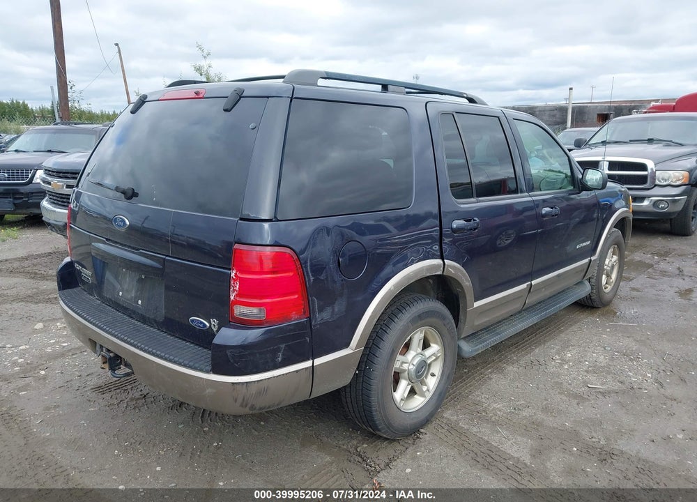 2002 FORD EXPLORER EDDIE BAUER VIN: 1FMZU74W92UA39986