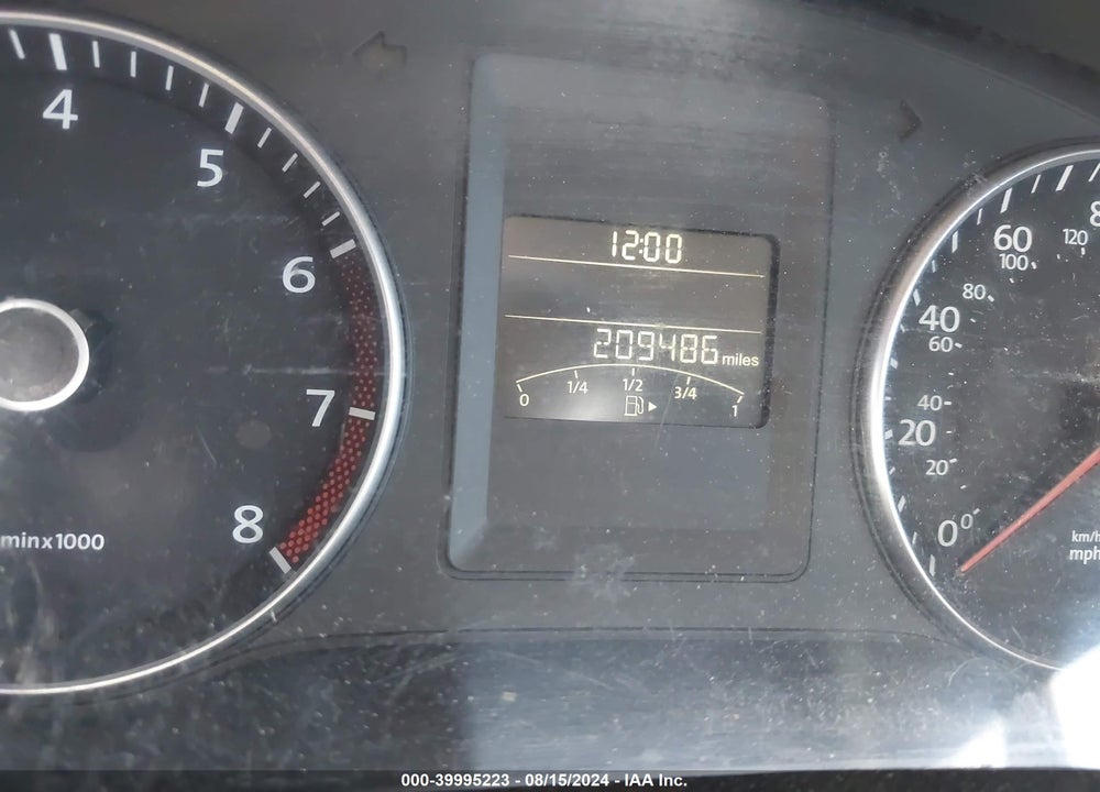 2013 VOLKSWAGEN JETTA 2.5L SE VIN: 3VWDX7AJXDM289613