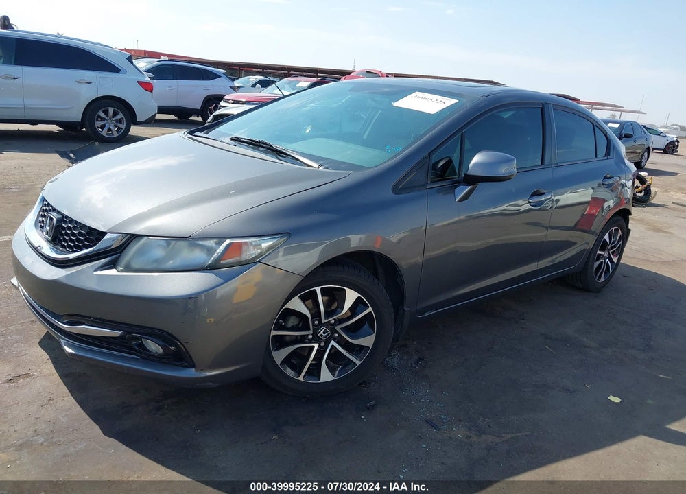 2013 HONDA CIVIC EX-L VIN: 2HGFB2F92DH502078