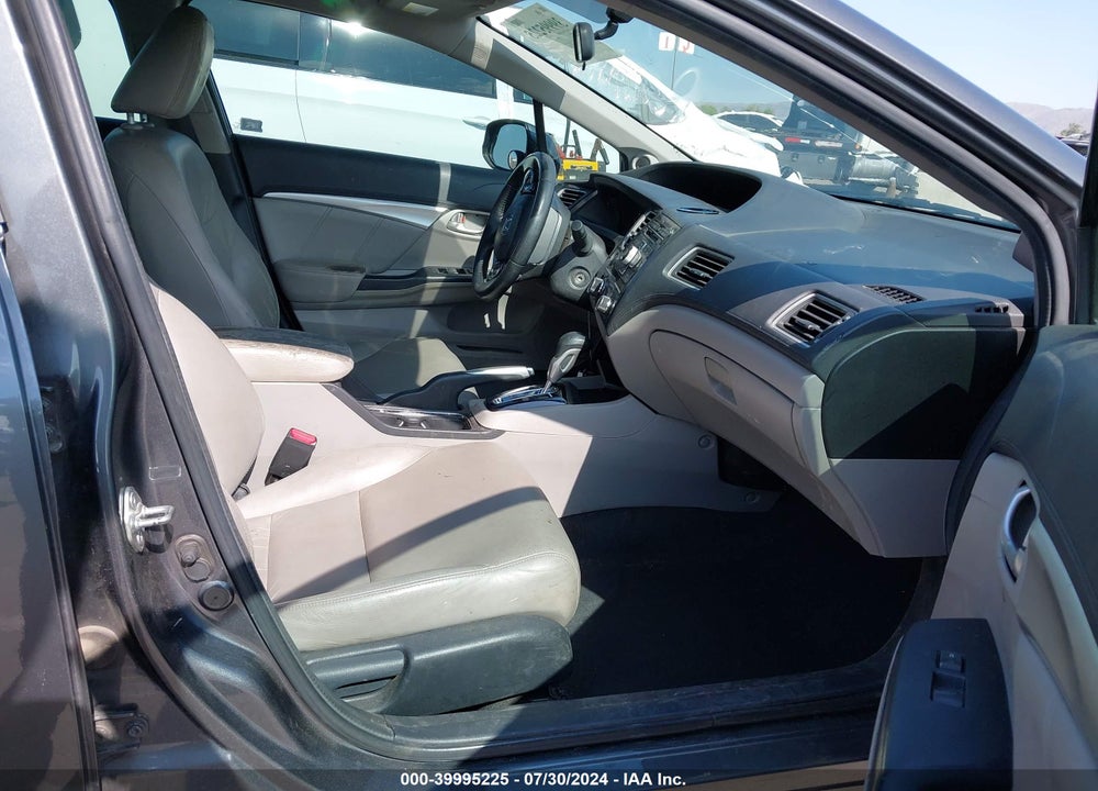 2013 HONDA CIVIC EX-L VIN: 2HGFB2F92DH502078