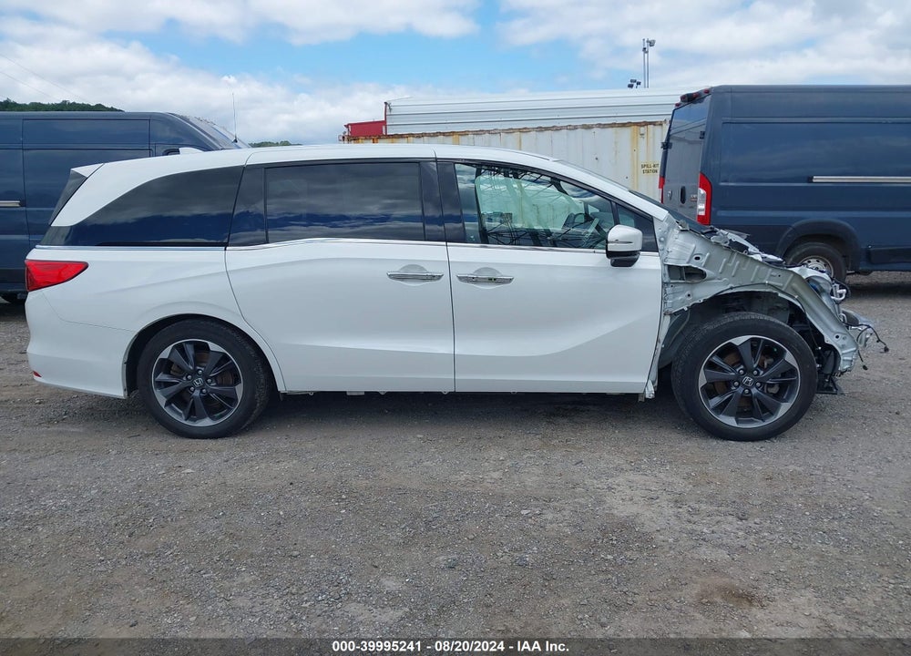 2022 HONDA ODYSSEY ELITE VIN: 5FNRL6H90NB060986