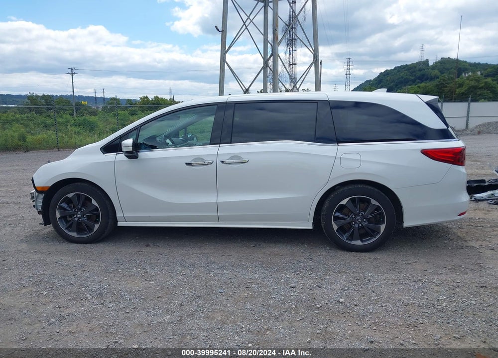 2022 HONDA ODYSSEY ELITE VIN: 5FNRL6H90NB060986