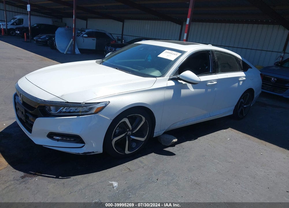 2020 HONDA ACCORD SPORT 2.0T VIN: 1HGCV2F37LA003344