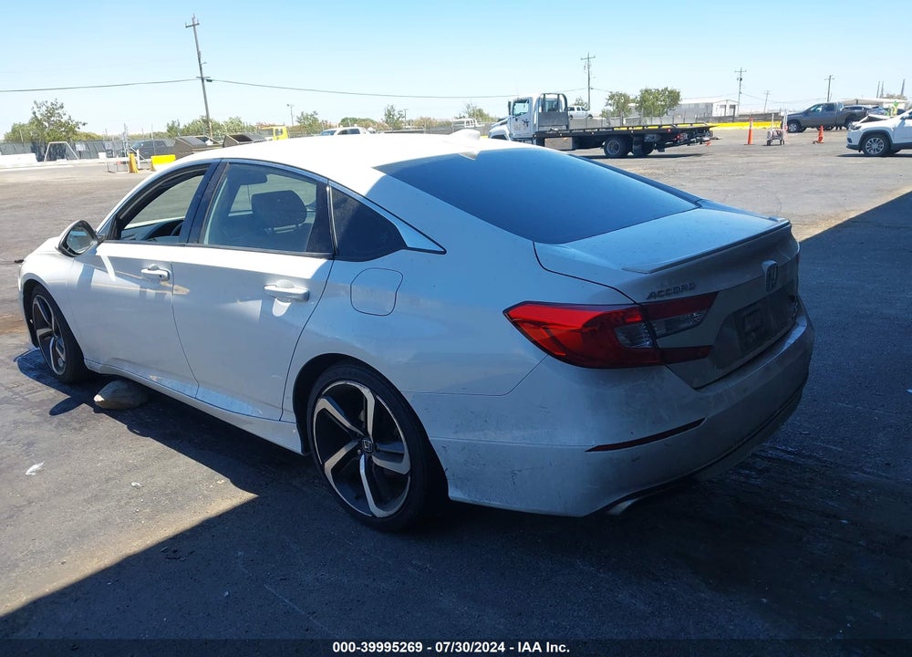 2020 HONDA ACCORD SPORT 2.0T VIN: 1HGCV2F37LA003344