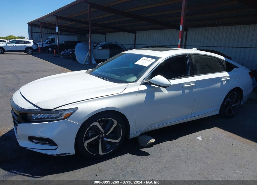 2020 HONDA ACCORD SPORT 2.0T VIN: 1HGCV2F37LA003344