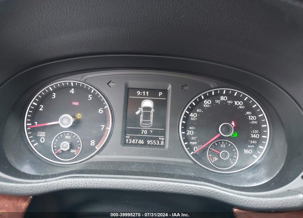 2013 VOLKSWAGEN PASSAT 2.5L SEL PREMIUM VIN: 1VWCP7A39DC072889