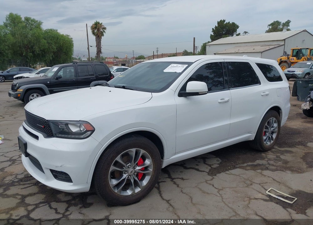 2019 DODGE DURANGO GT PLUS AWD VIN: 1C4RDJDG7KC684846