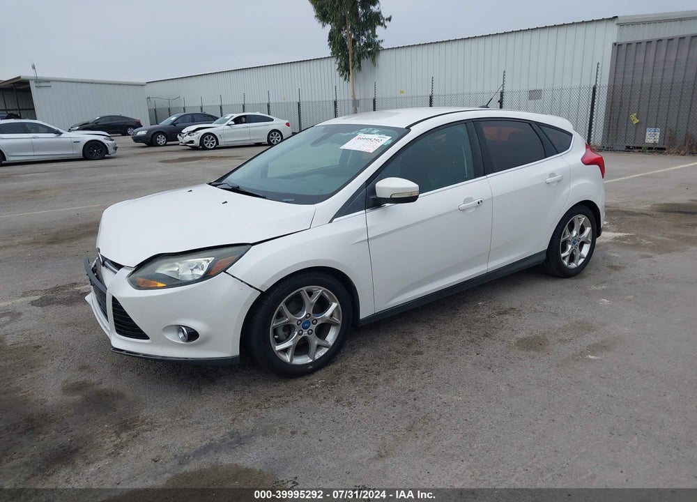 2012 FORD FOCUS TITANIUM VIN: 1FAHP3N29CL267821