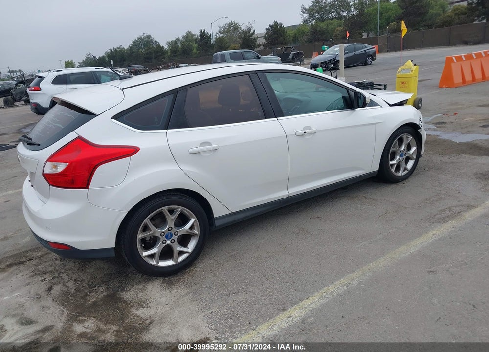 2012 FORD FOCUS TITANIUM VIN: 1FAHP3N29CL267821