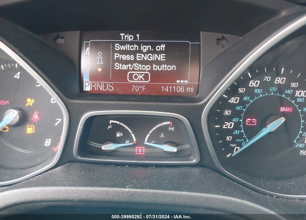 2012 FORD FOCUS TITANIUM VIN: 1FAHP3N29CL267821