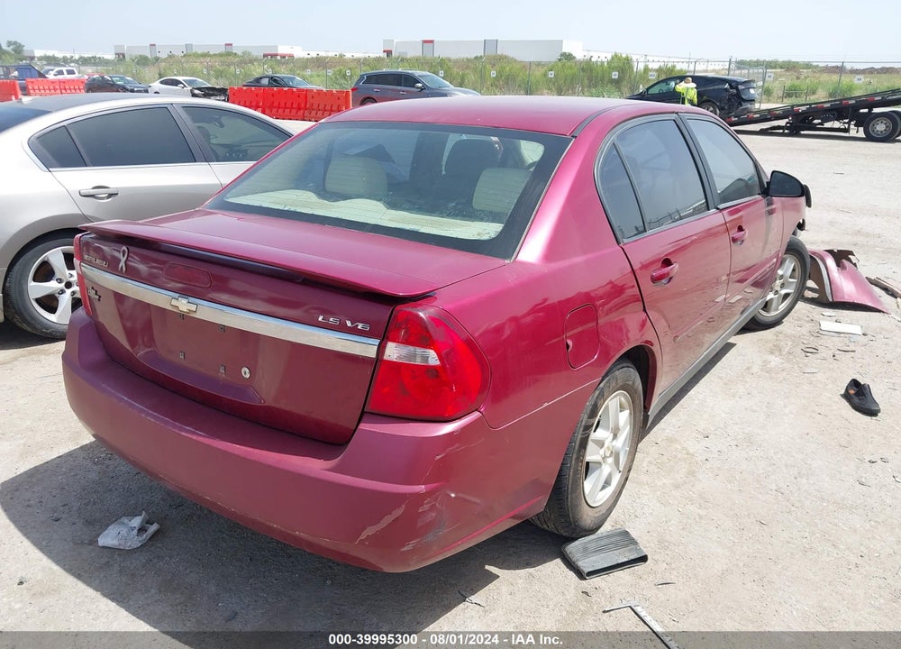 2005 CHEVROLET MALIBU LS VIN: 1G1ZT52875F236818