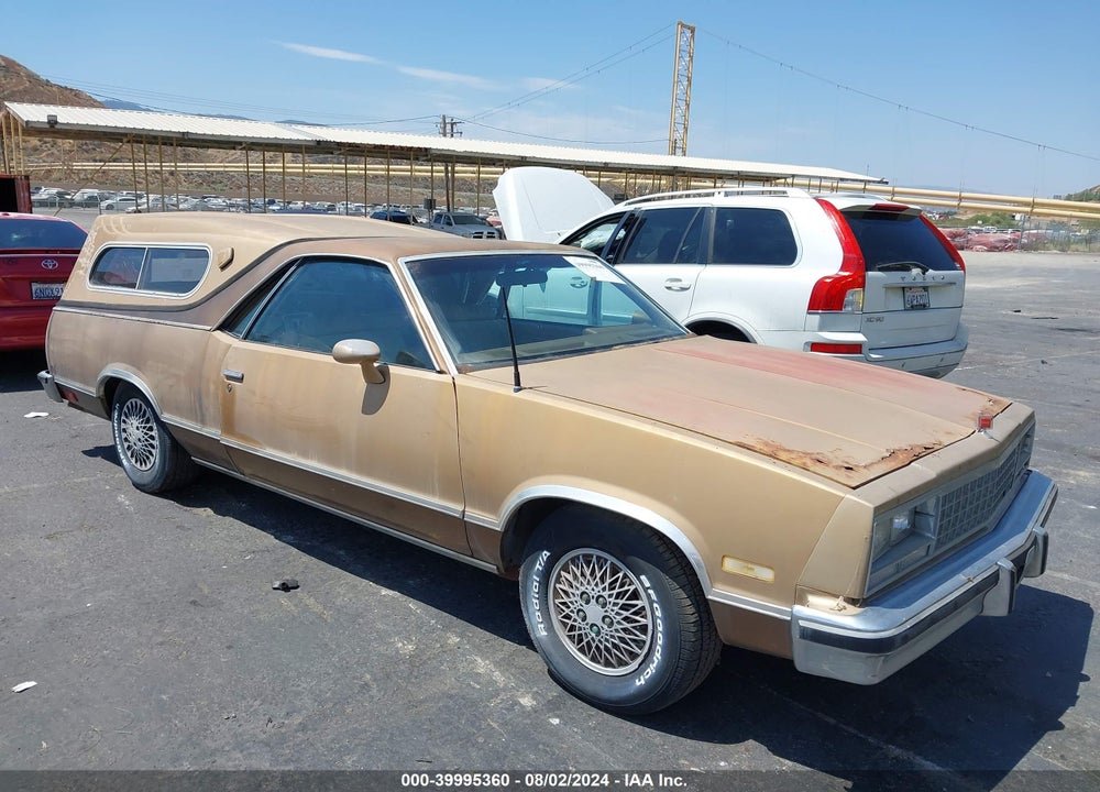 1985 GMC CABALLERO VIN: 3GTCW80H2FS801921