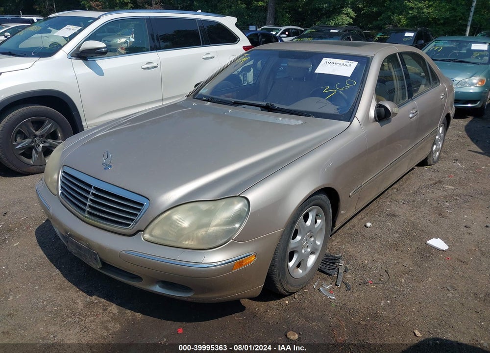2002 MERCEDES-BENZ S 430 VIN: WDBNG70J82A226642