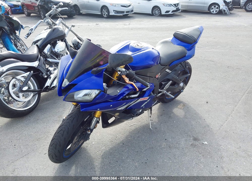 2006 YAMAHA YZFR6 L VIN: JYARJ12E06A000453