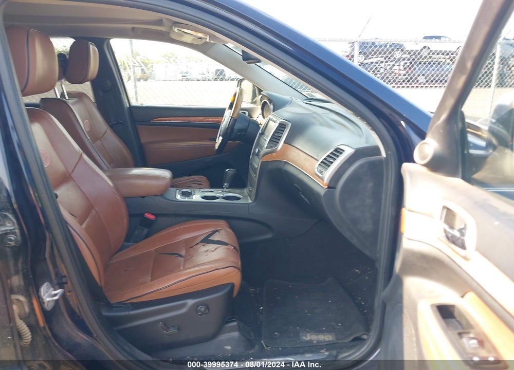 2012 JEEP GRAND CHEROKEE OVERLAND VIN: 1C4RJFCT4CC180003