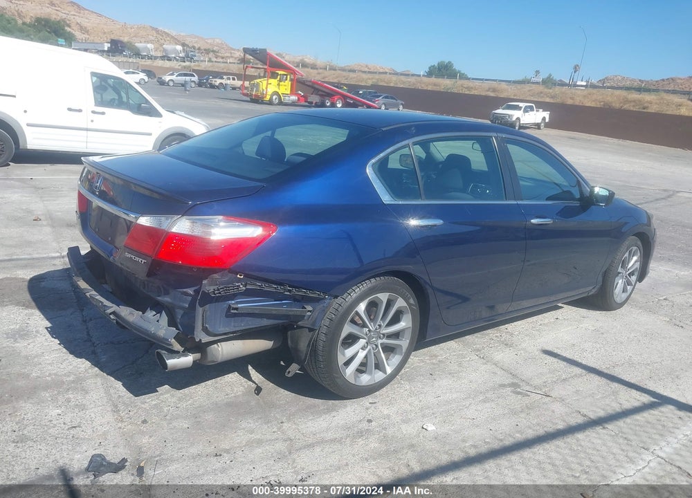 2015 HONDA ACCORD SPORT VIN: 1HGCR2F55FA124979