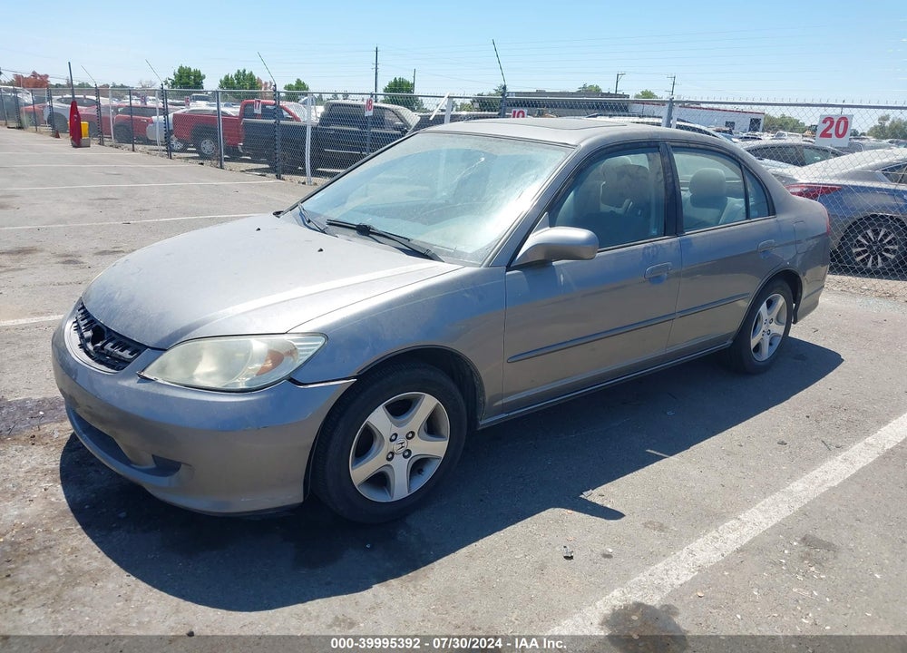 2005 HONDA CIVIC EX VIN: 2HGES26715H522012