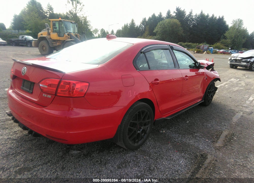 2013 VOLKSWAGEN JETTA 2.5L SE VIN: 3VWDP7AJ8DM350876