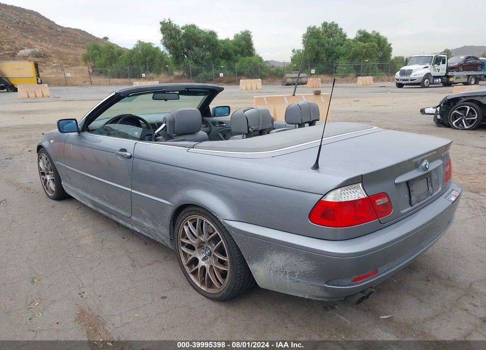 2004 BMW 330CI VIN: WBABW53434PL42071
