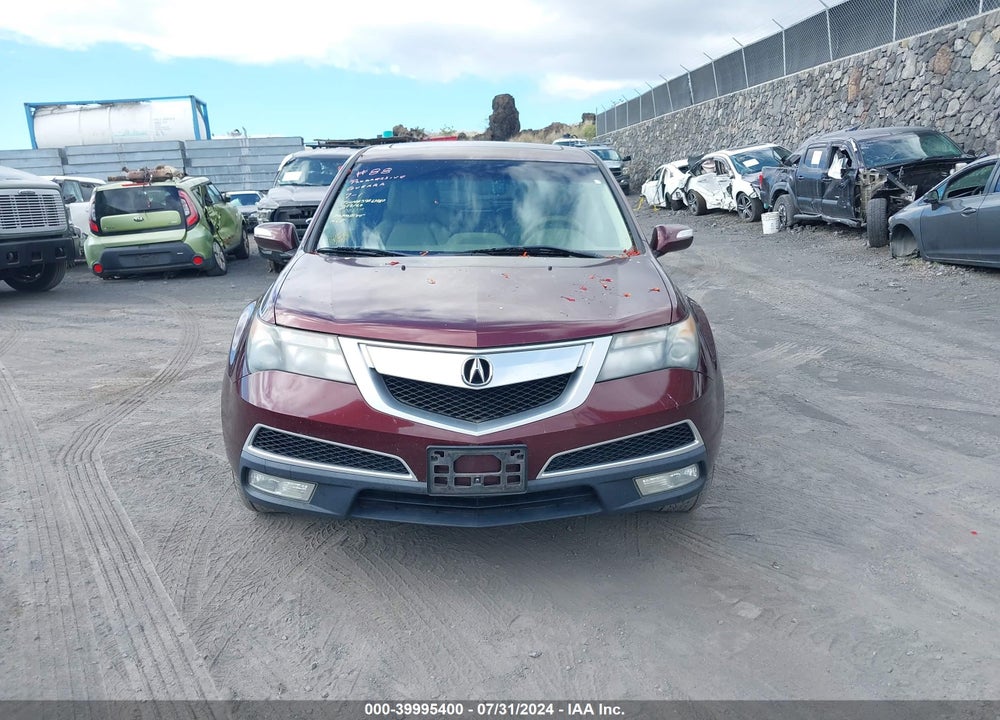 2013 ACURA MDX TECHNOLOGY PACKAGE VIN: 2HNYD2H31DH505588