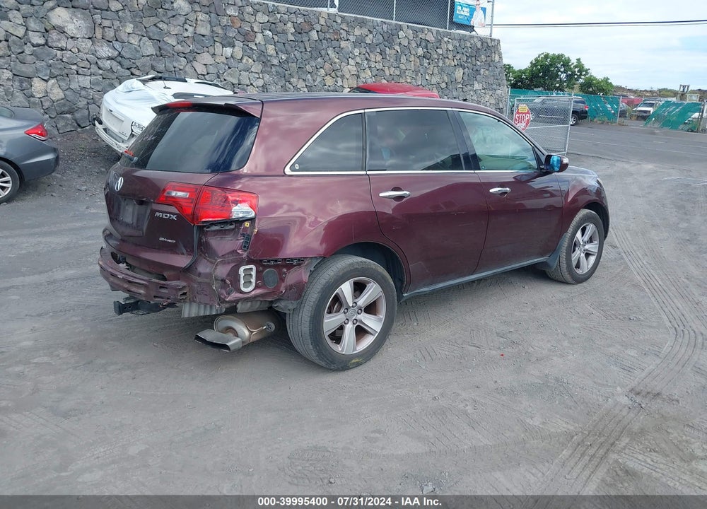 2013 ACURA MDX TECHNOLOGY PACKAGE VIN: 2HNYD2H31DH505588