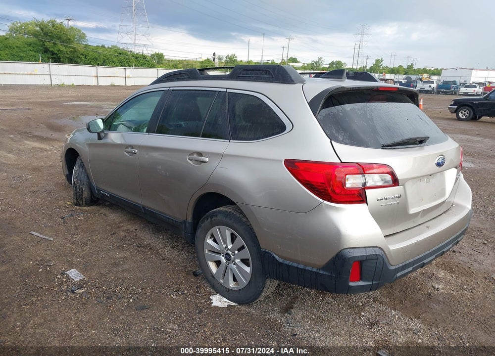 2018 SUBARU OUTBACK 2.5I PREMIUM VIN: 4S4BSACC2J3268168
