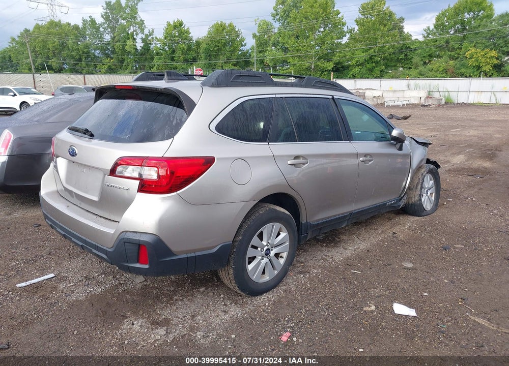 2018 SUBARU OUTBACK 2.5I PREMIUM VIN: 4S4BSACC2J3268168