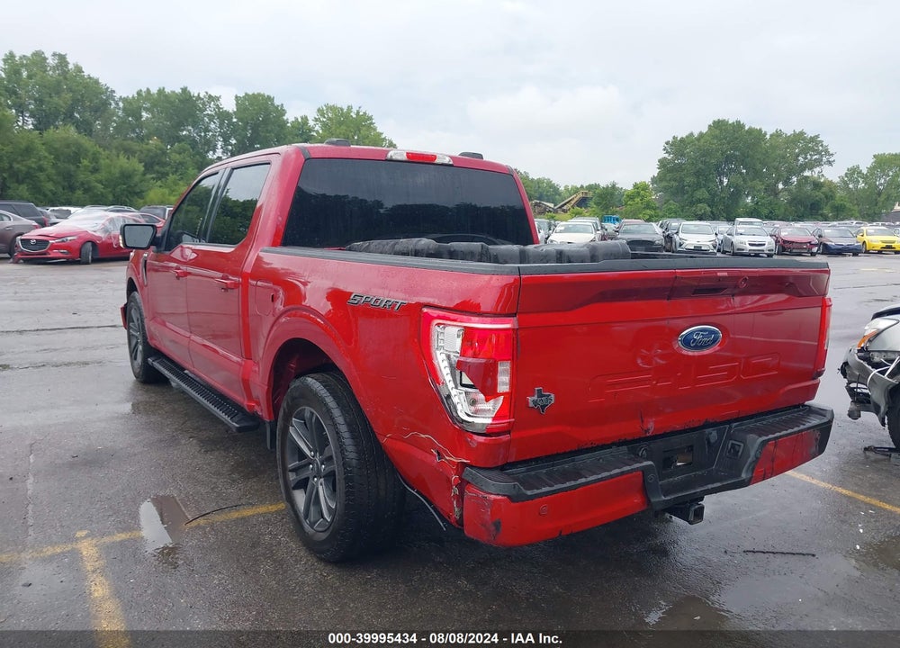 2022 FORD F-150 XLT VIN: 1FTEW1C53NKE99325