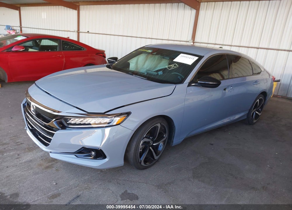 2022 HONDA ACCORD SPORT VIN: 1HGCV1F36NA104260