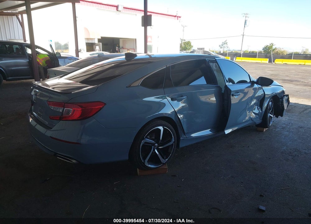 2022 HONDA ACCORD SPORT VIN: 1HGCV1F36NA104260