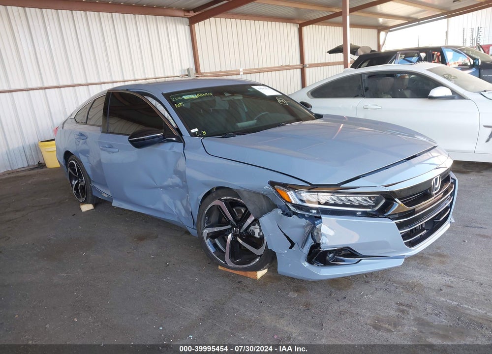2022 HONDA ACCORD SPORT VIN: 1HGCV1F36NA104260