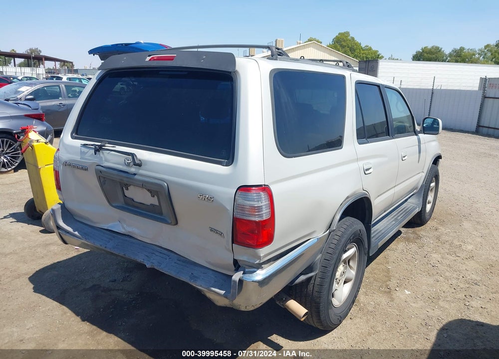 2000 TOYOTA 4RUNNER SR5 V6 VIN: JT3GN86R4Y0150682