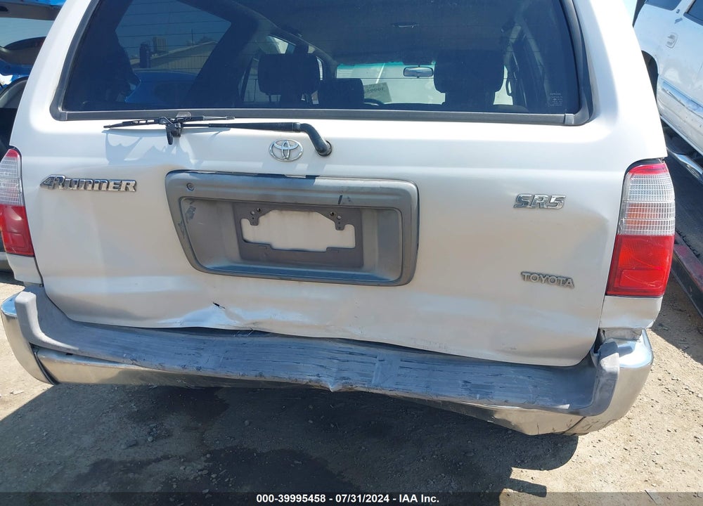 2000 TOYOTA 4RUNNER SR5 V6 VIN: JT3GN86R4Y0150682
