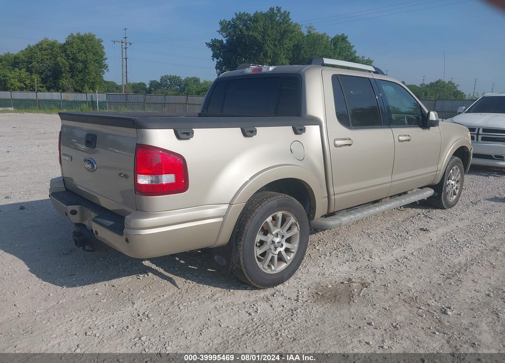 2007 FORD EXPLORER SPORT TRAC LIMITED VIN: 1FMEU53K77UB68821