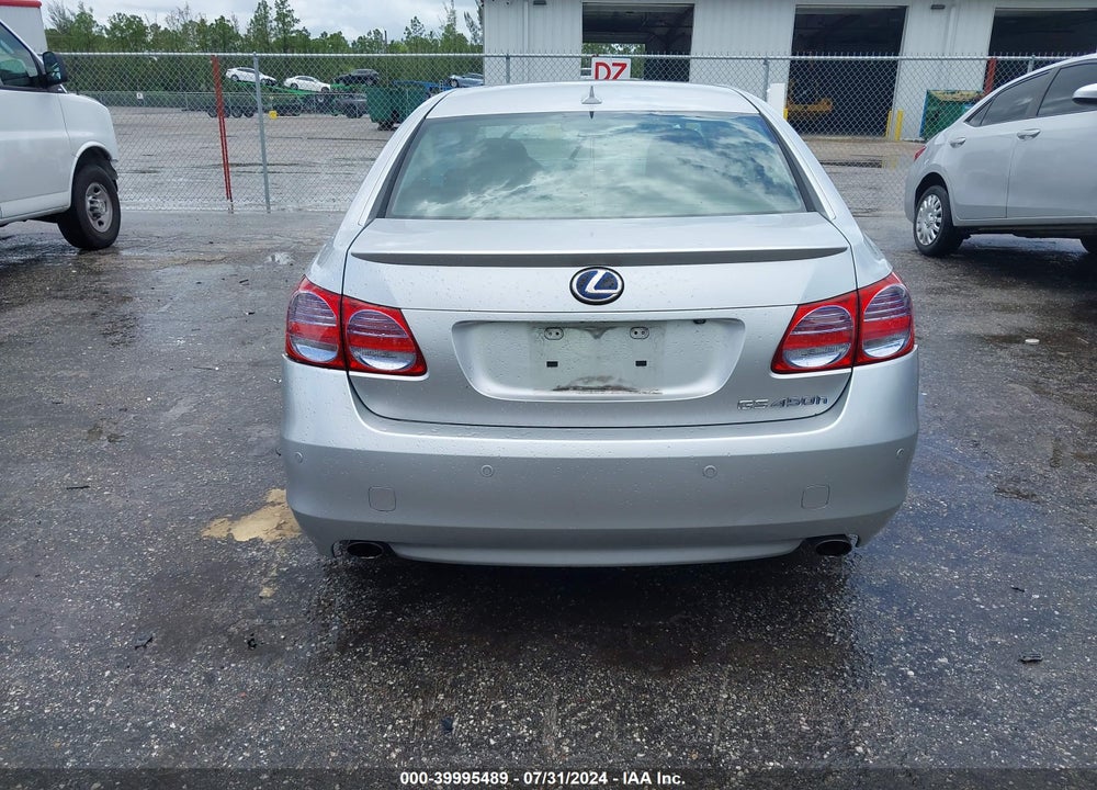 2011 LEXUS GS 450H VIN: JTHBC1KS6B5024053