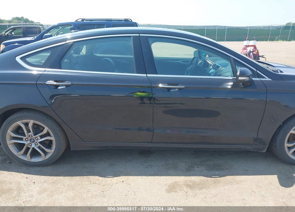 2019 FORD FUSION SEL VIN: 3FA6P0CD2KR182510
