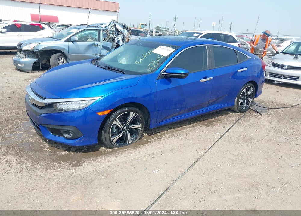 2018 HONDA CIVIC TOURING VIN: JHMFC1F93JX013930