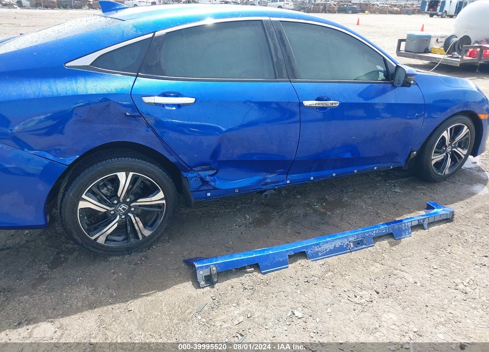 2018 HONDA CIVIC TOURING VIN: JHMFC1F93JX013930