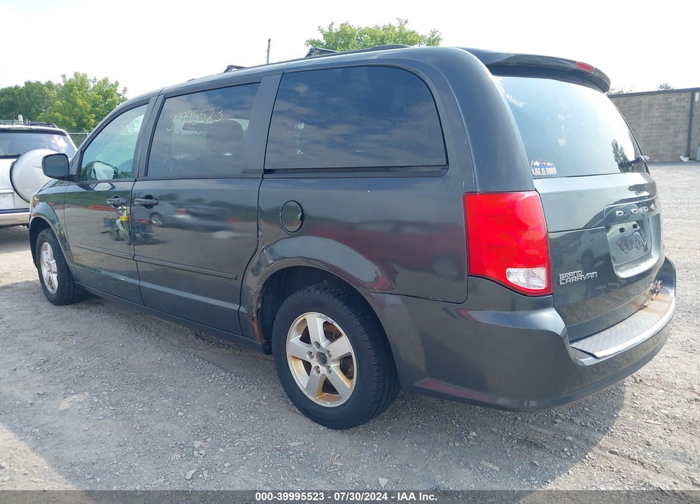 2012 DODGE GRAND CARAVAN SXT VIN: 2C4RDGCG0CR395899