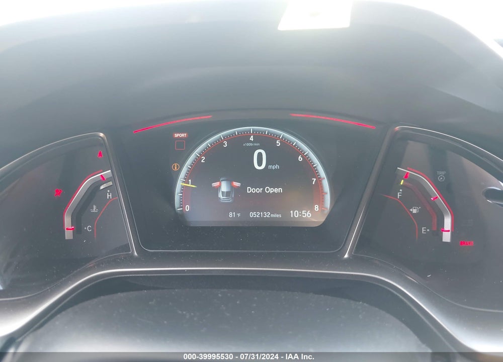 2018 HONDA CIVIC TYPE-R TOURING VIN: SHHFK8G77JU202325