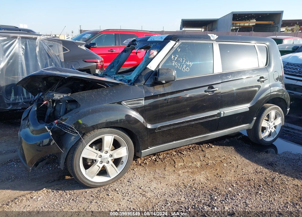 2011 KIA SOUL SPORT VIN: KNDJT2A21B7252180