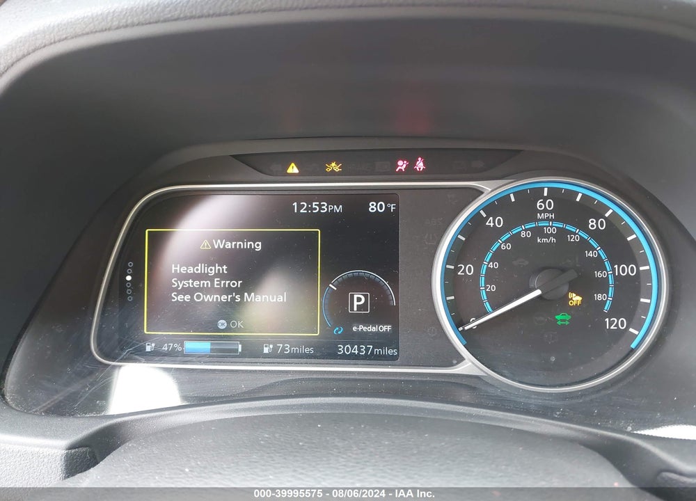 2020 NISSAN LEAF SV 40 KWH VIN: 1N4AZ1CP4LC301548