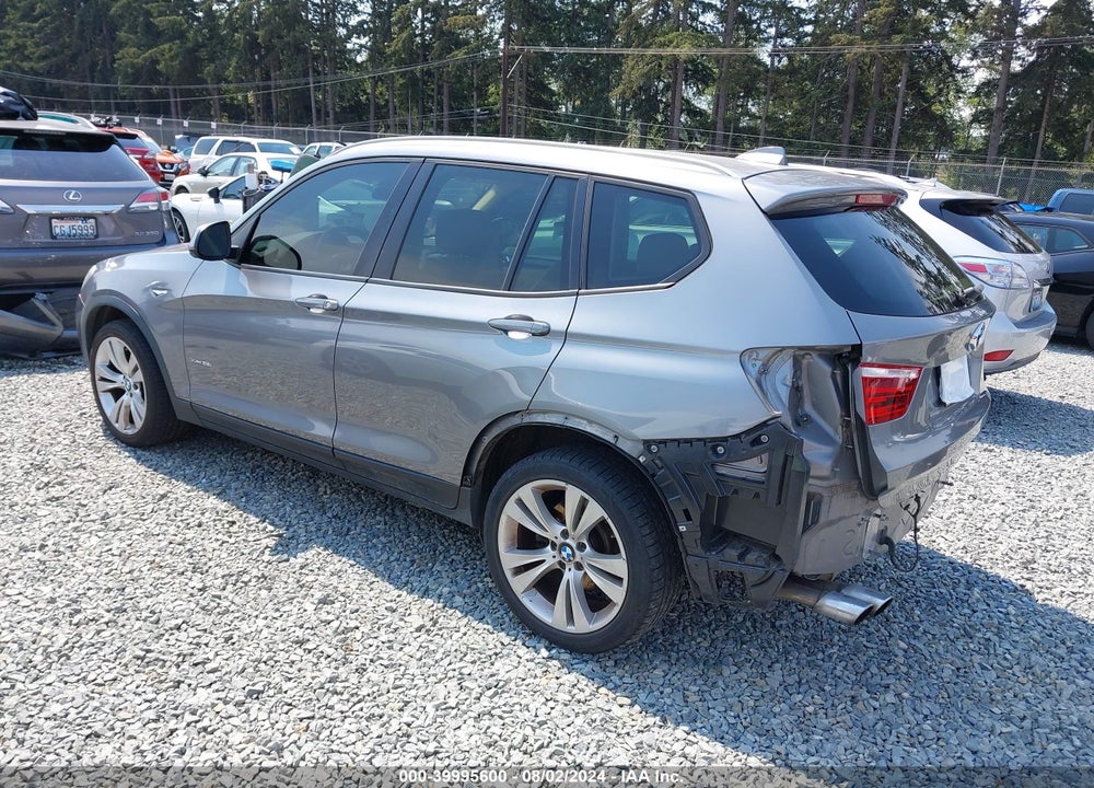 2016 BMW X3 XDRIVE28I VIN: 5UXWX9C58G0D78791