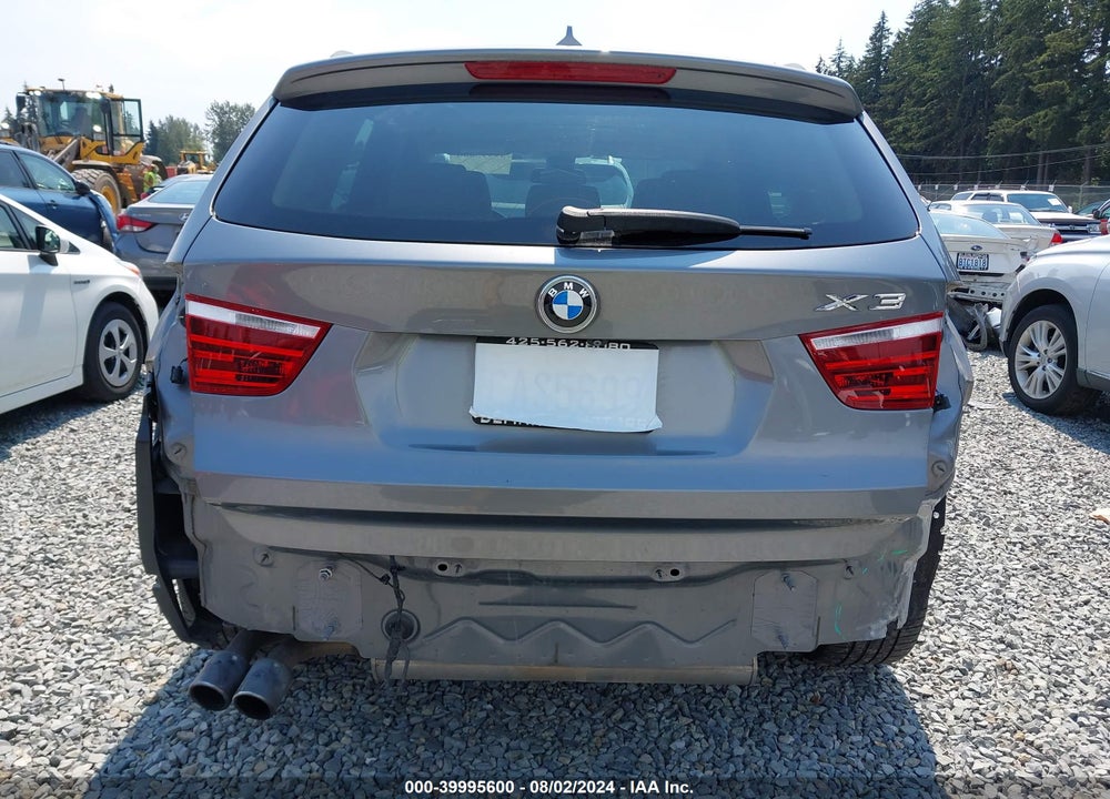 2016 BMW X3 XDRIVE28I VIN: 5UXWX9C58G0D78791