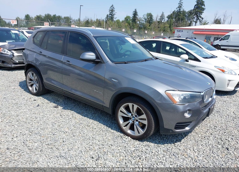 2016 BMW X3 XDRIVE28I VIN: 5UXWX9C58G0D78791