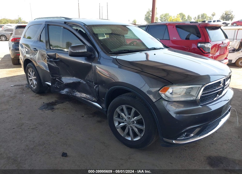 2016 DODGE DURANGO SXT VIN: 1C4RDHAG8GC483753