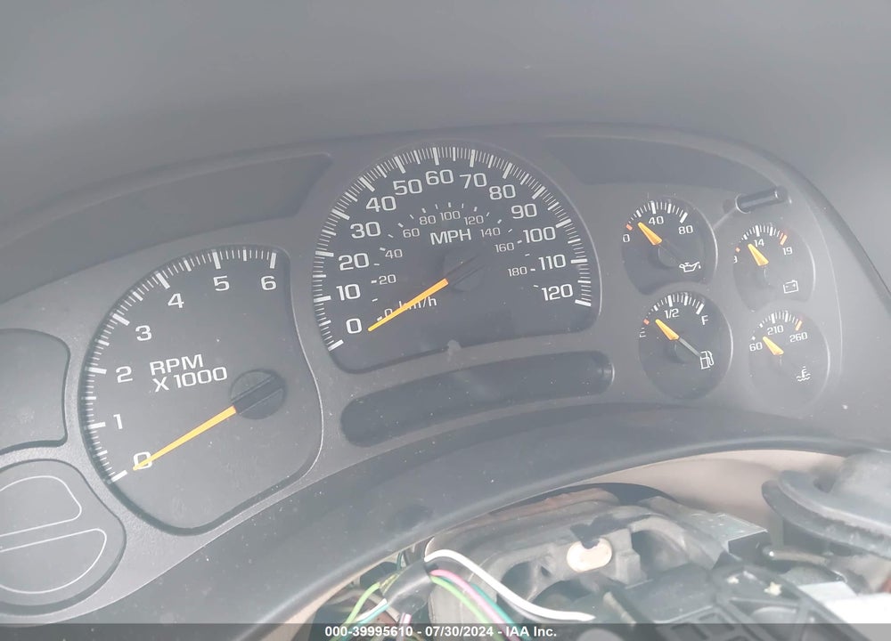 2003 CHEVROLET TAHOE VIN: 1GNEK13ZX3J116201