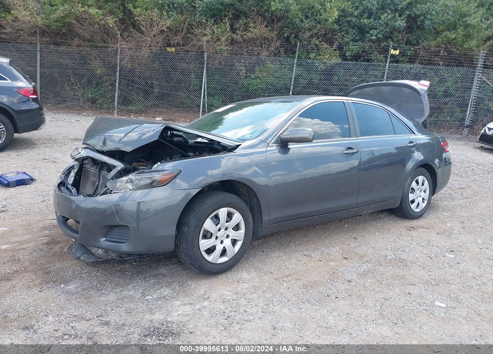 2010 TOYOTA CAMRY LE VIN: 4T1BF3EK2AU071189