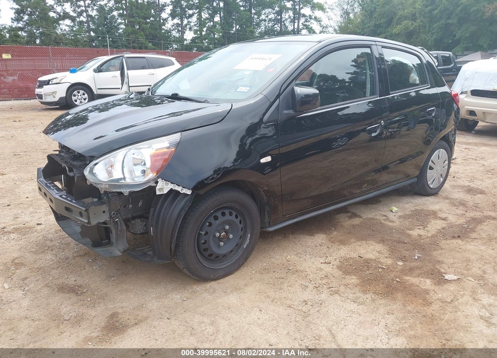 2019 MITSUBISHI MIRAGE RF VIN: ML32A3HJ2KH010329
