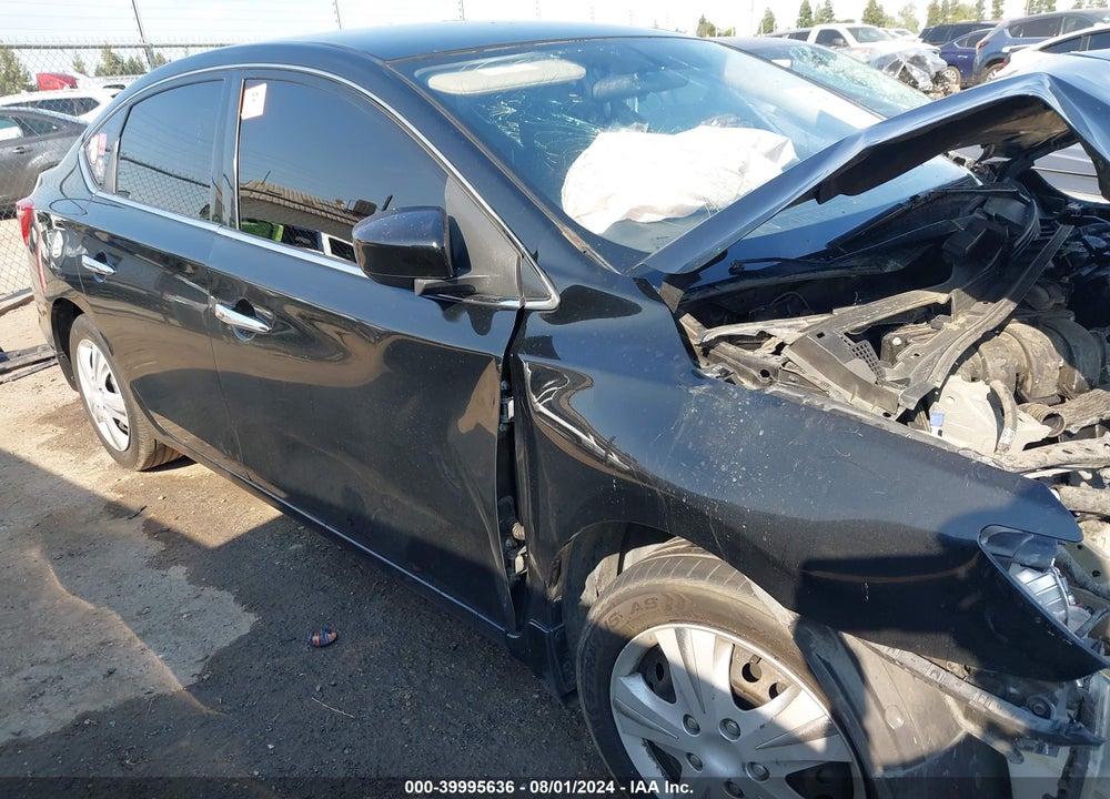 2017 NISSAN SENTRA SV VIN: 3N1AB7APXHY353501